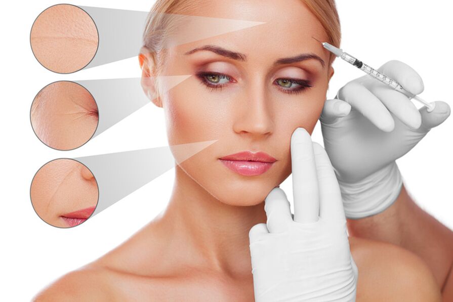injection facial skin rejuvenation
